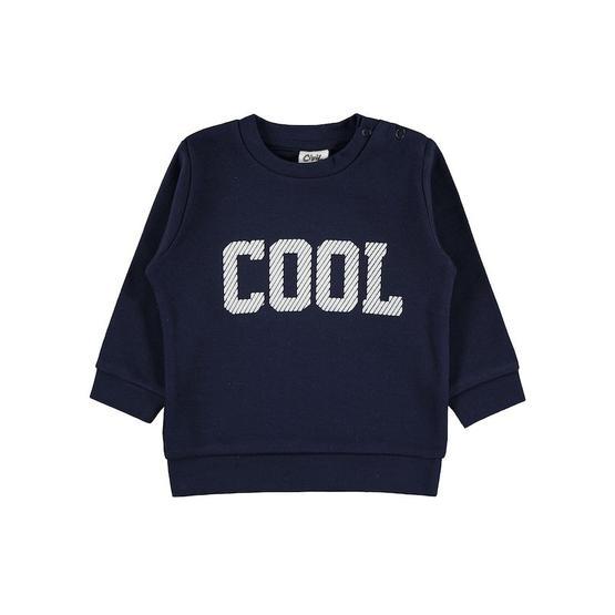 Civil Baby 6-18 Ay Lacivert Bebek Sweatshirt