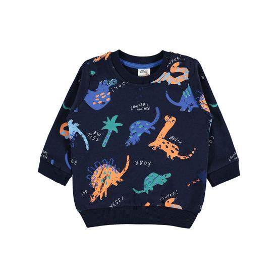 Civil Baby 6-18 Ay Lacivert Bebek Sweatshirt