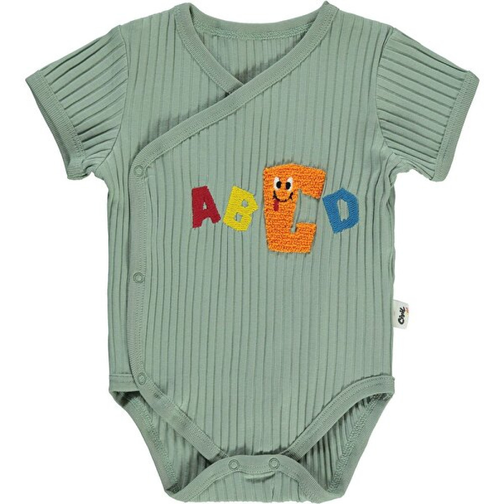 Civil Baby Bebek Çıtçıtlı Badi 3-18 Ay Soft Yeşil Bebek Body Fiyatı