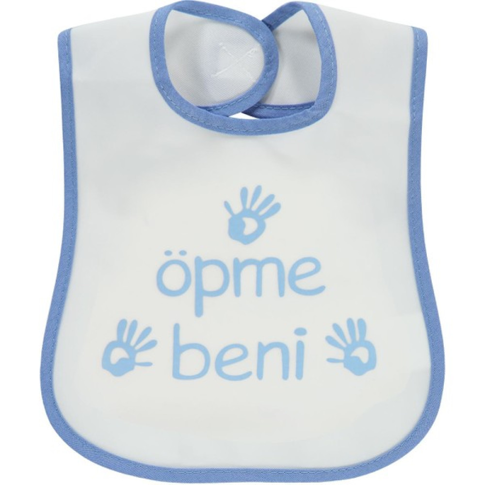 Civil Baby Bebek Mama Önlüğü 0-24 Ay Mavi - Standart Mama Önlüğü Fiyatı