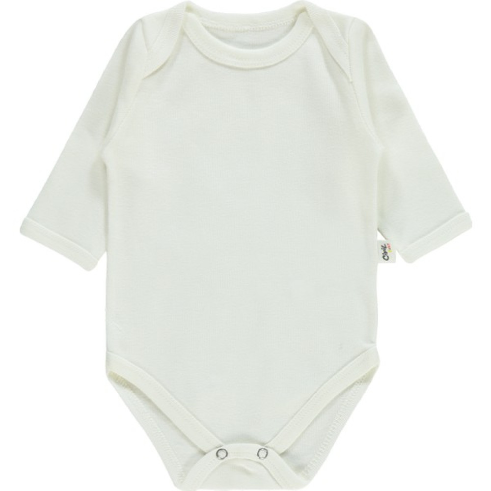 Civil Baby Çocuk Çıtçıtlı Badi 1-3 Yaş Beyaz Bebek Body Fiyatı