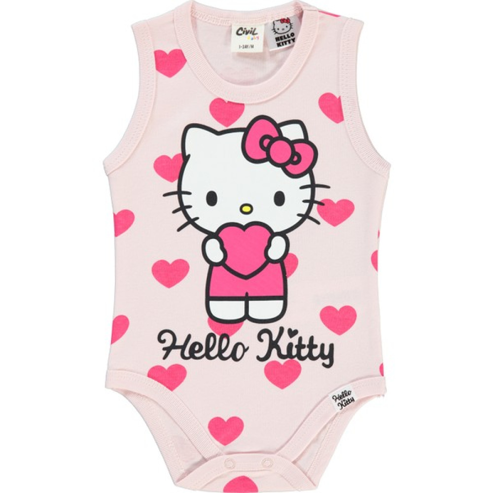 Civil Baby Kız Bebek Çıtçıtlı Badi 1-18 Ay Açık Pembe Bebek Body Fiyatı