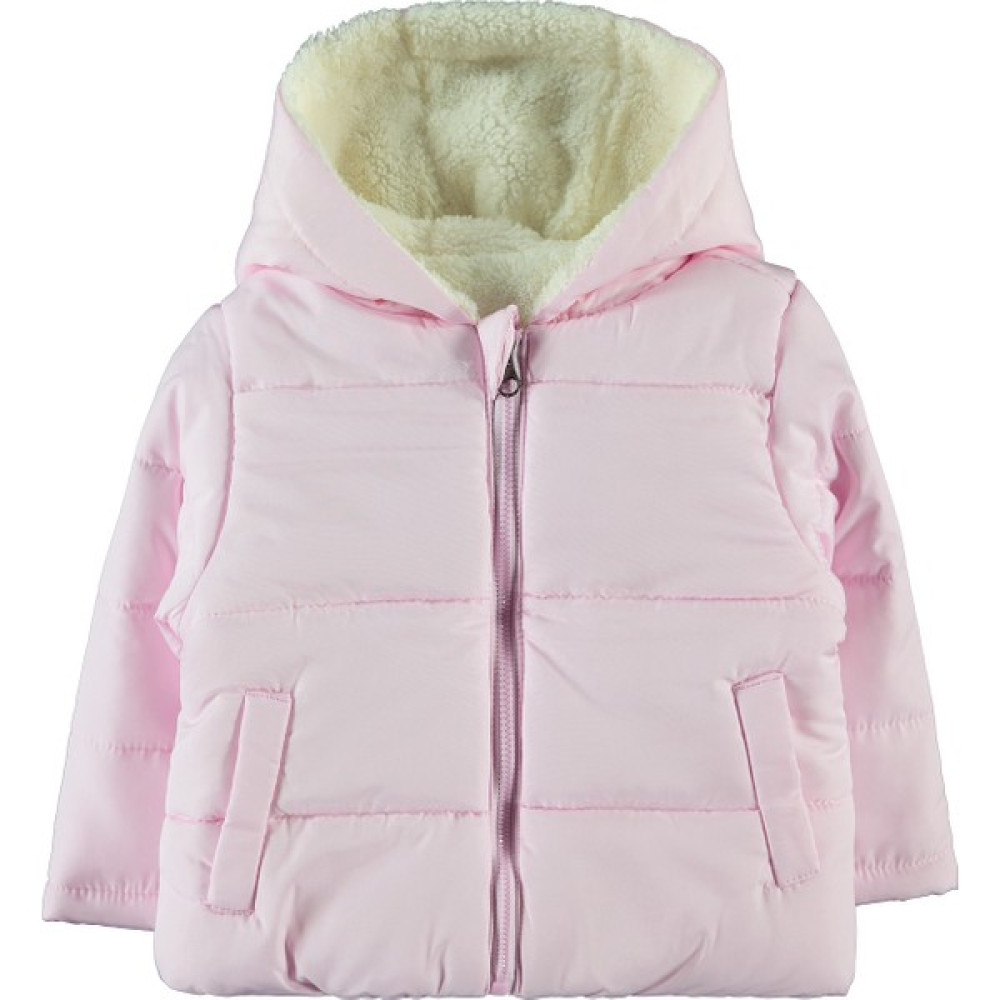 Civil Baby Kız Bebek Kapüşonlu Mont 6-18 Ay Şeker Pembesi Bebek Montu Fiyatı