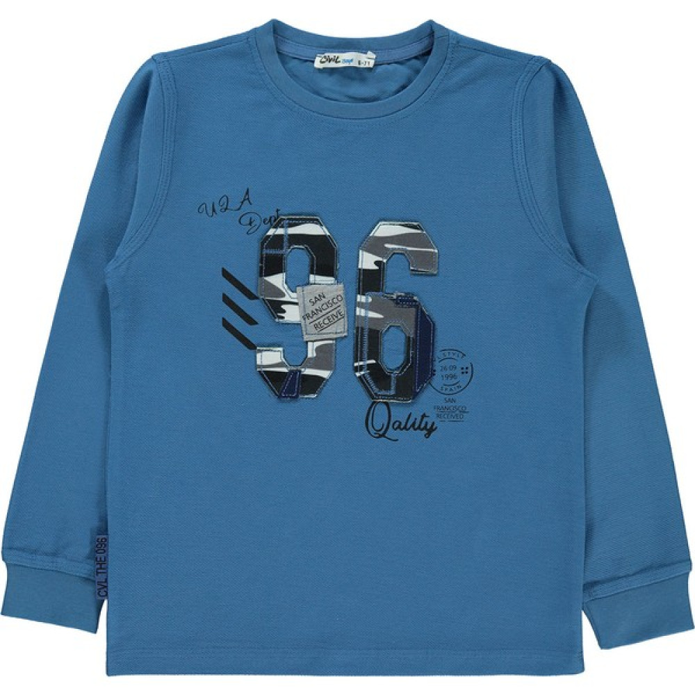 Civil Boys Erkek Çocuk Sweatshirt 6-9 Yaş Indigo Erkek Çocuk Sweatshirt Fiyatı