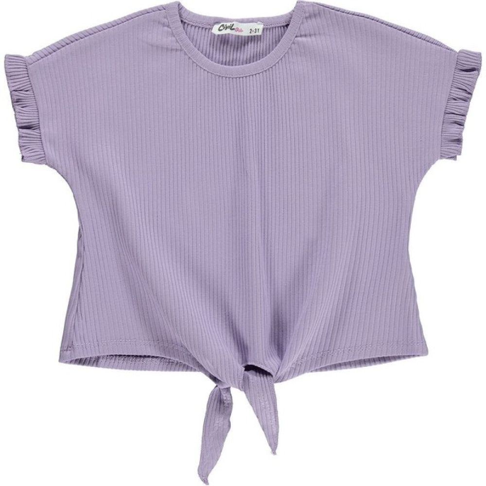 Civil Girls Kız Çocuk Tişört 2-5 Yaş Lila Kız Çocuk T-shirt Fiyatı
