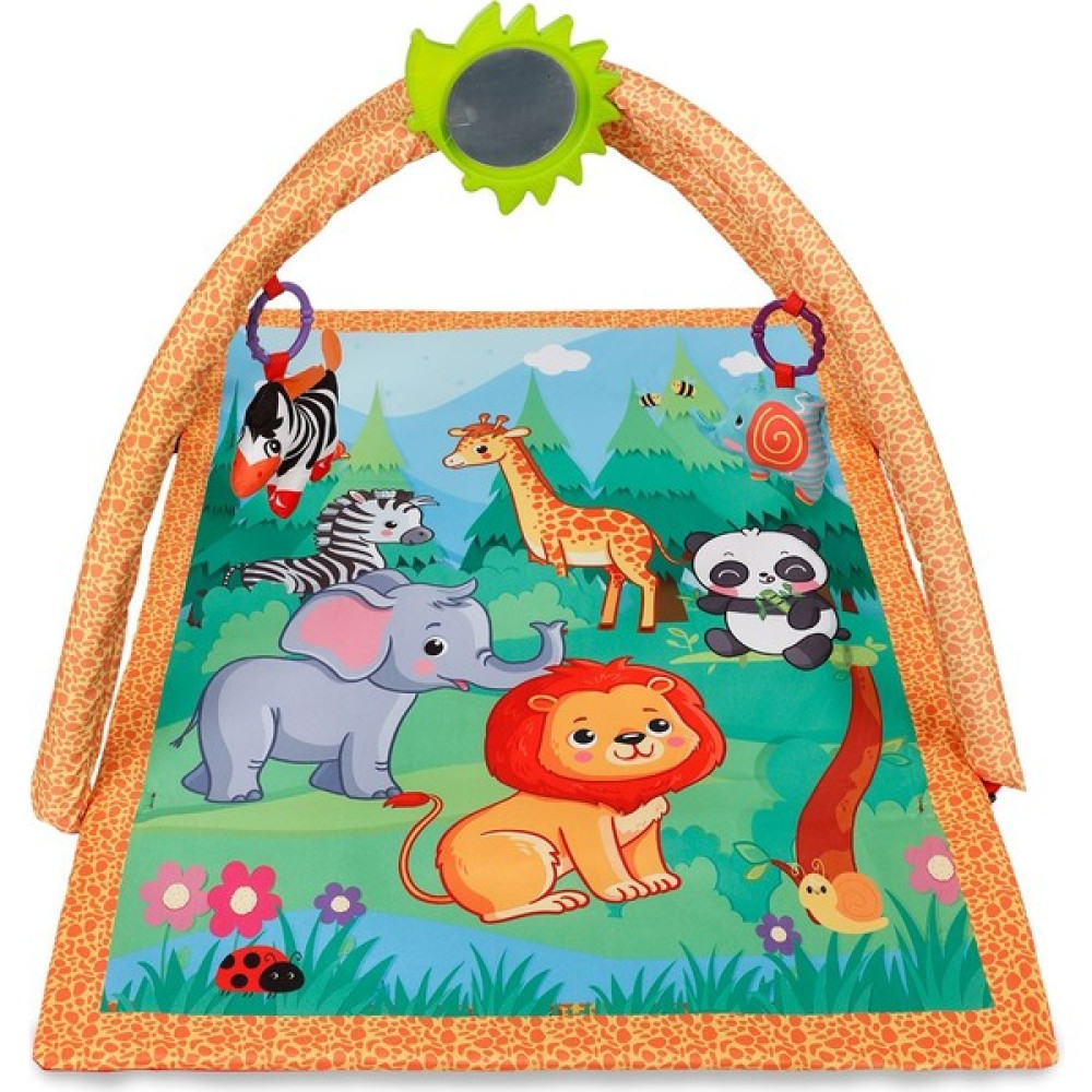 Civil Safari Temalı Oyun Halısı Renkli - 60 x 80 cm Oyuncak Fiyatı