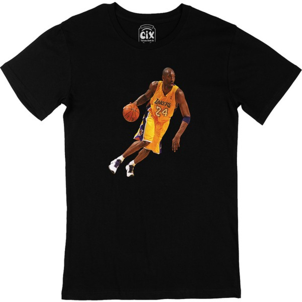 Cix Kobe Lakers Siyah Tişört Erkek T-shirt Fiyatı