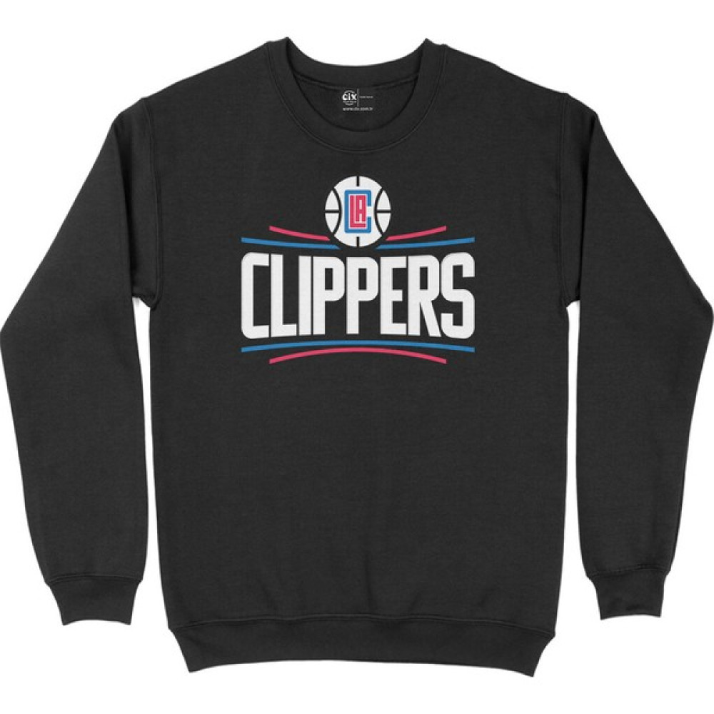 Cix La Clippers Siyah Sweatshirt Erkek Sweatshirt Fiyatı