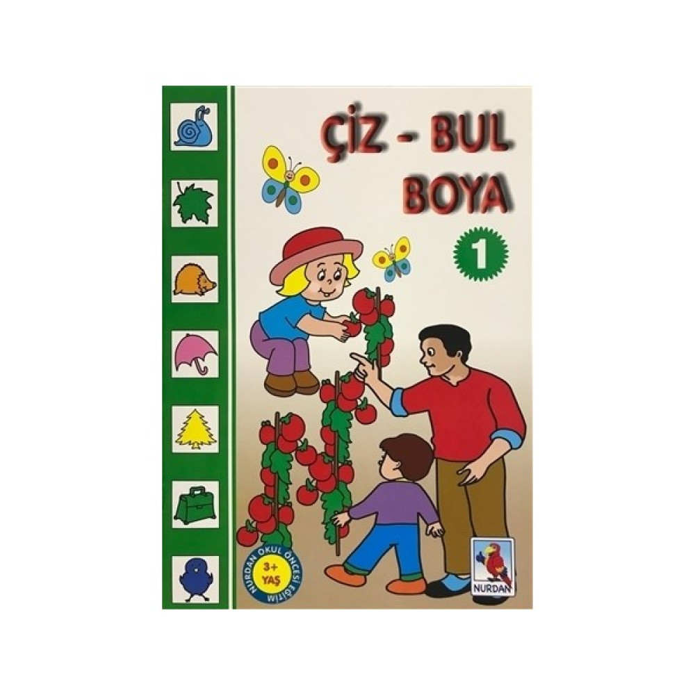 Çiz - Bul Boya 1 Aktivite & Eğitici Kitaplar Fiyatı