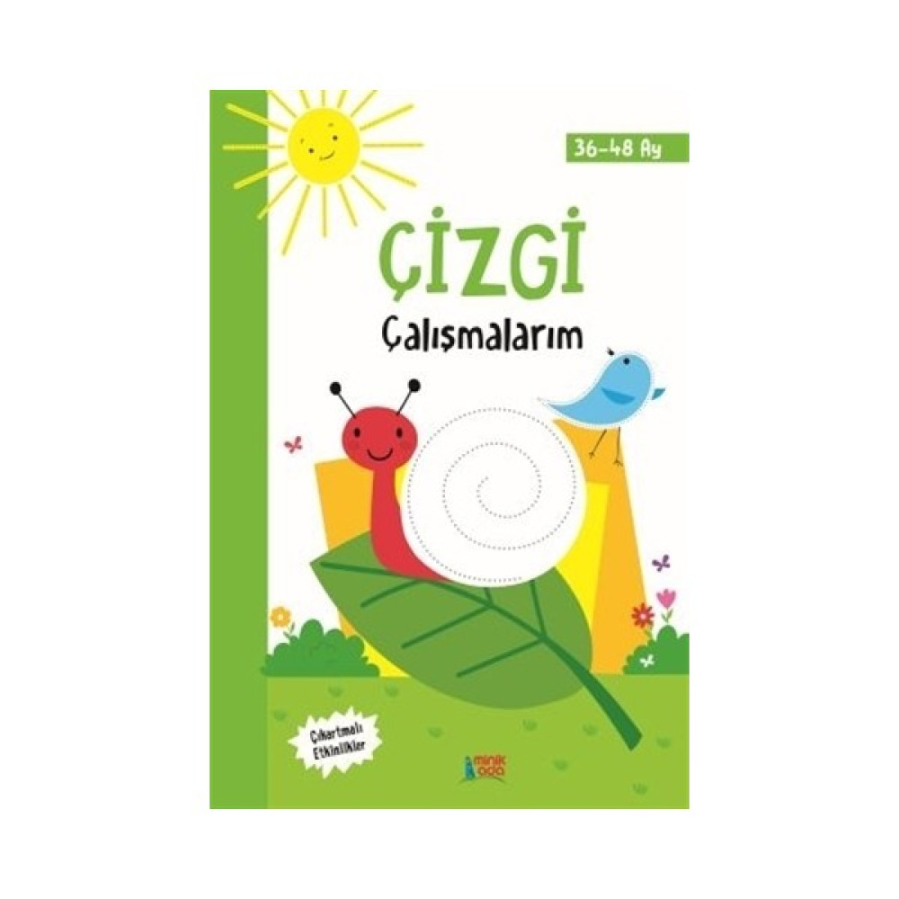 Çizgi Çalışmalarım (36-48 Ay) Okul Öncesi Eğitici & Öğretici Kitaplar Fiyatı