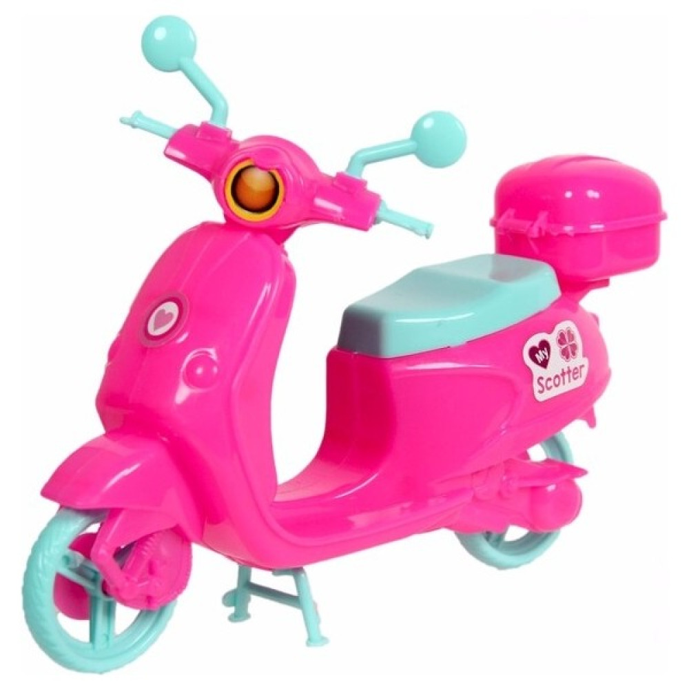 Çizgi Oyuncak Sevimli Scooter - Koyu Pembe Oto Boyaları Fiyatı