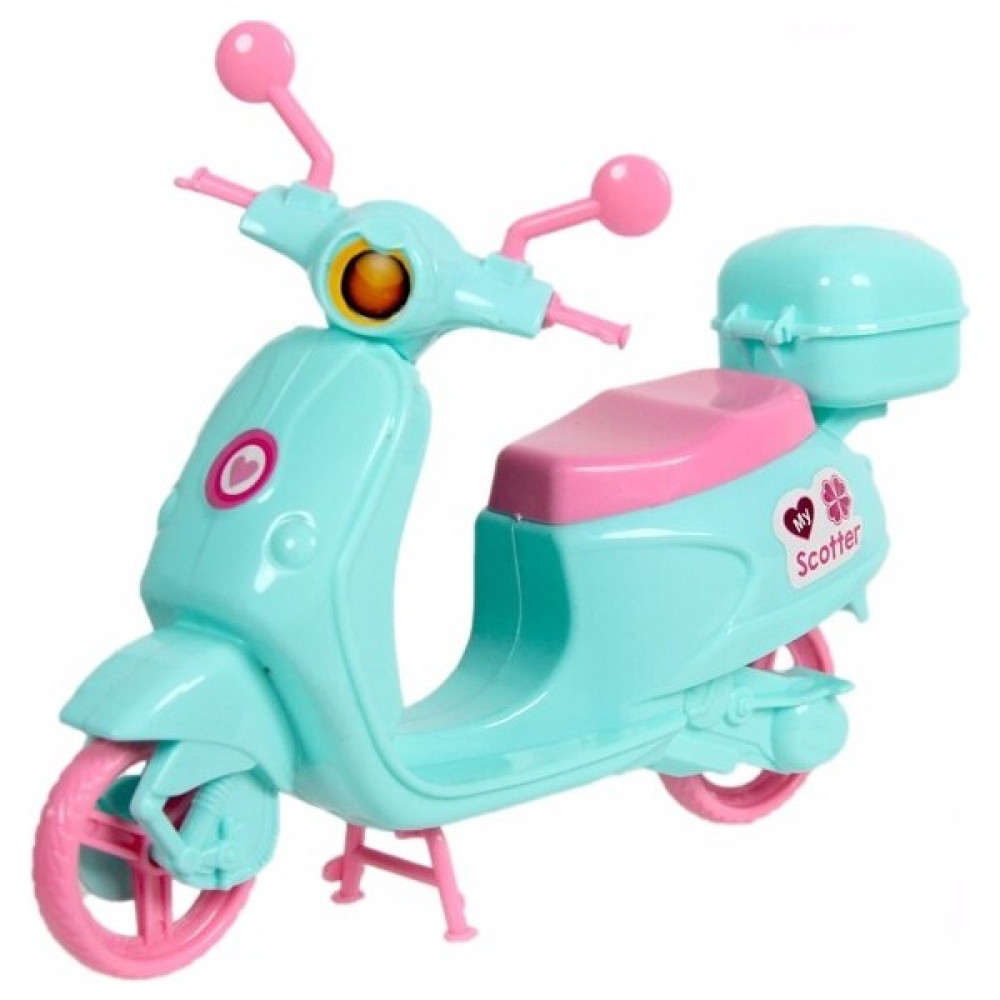 Çizgi Oyuncak Sevimli Scooter - Yeşil Oto Boyaları Fiyatı