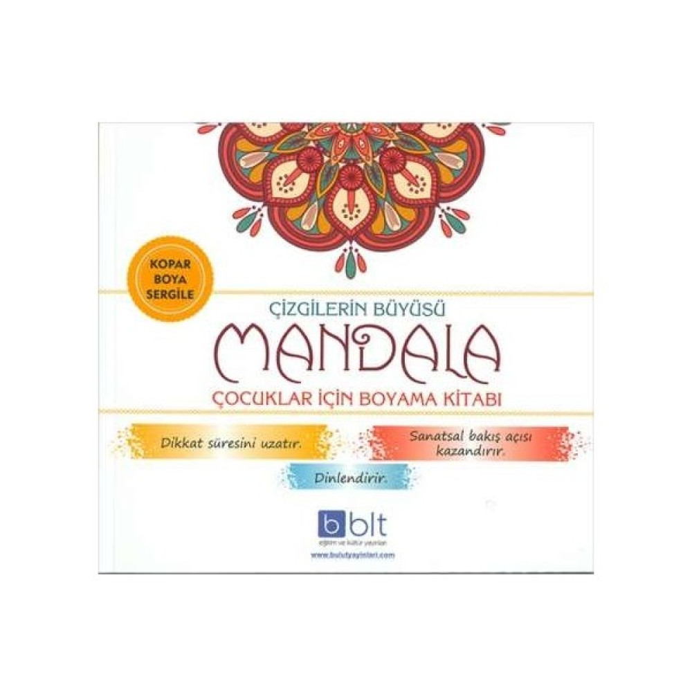 Çizgilerin Büyüsü Çocuklar İçin Mandala Boyama Kitabı Aktivite & Eğitici Kitaplar Fiyatı