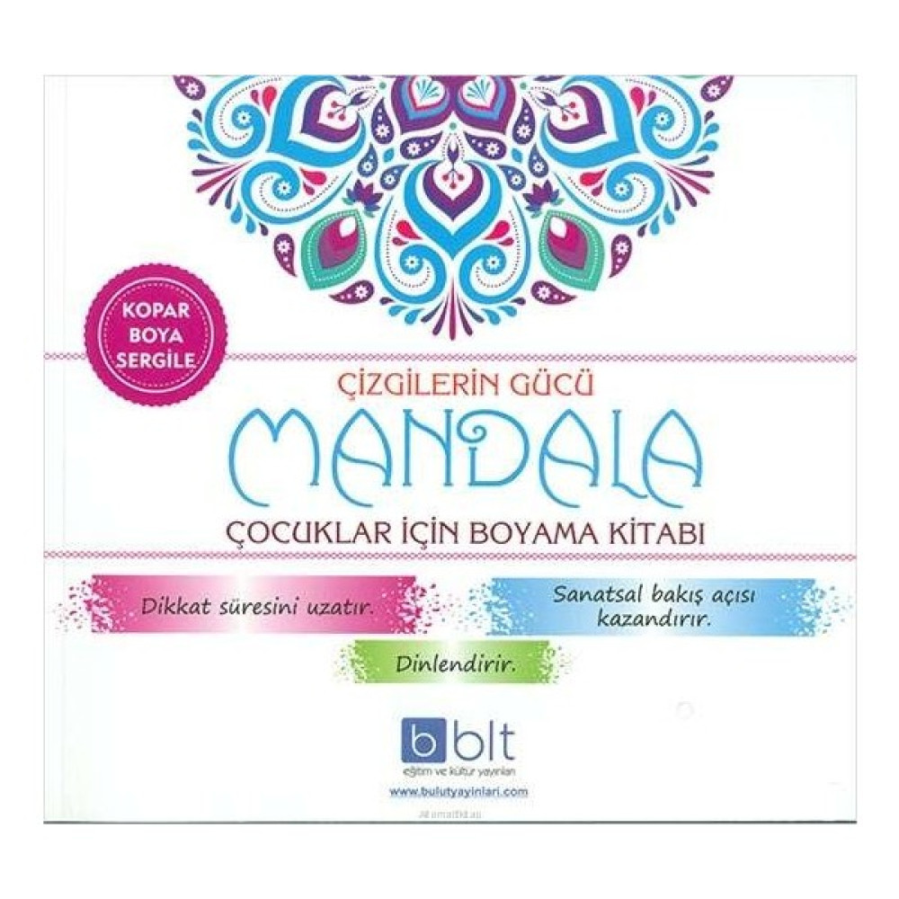 Çizgilerin Gücü Çocuklar İçin Mandala Boyama Kitabı Aktivite & Eğitici Kitaplar Fiyatı