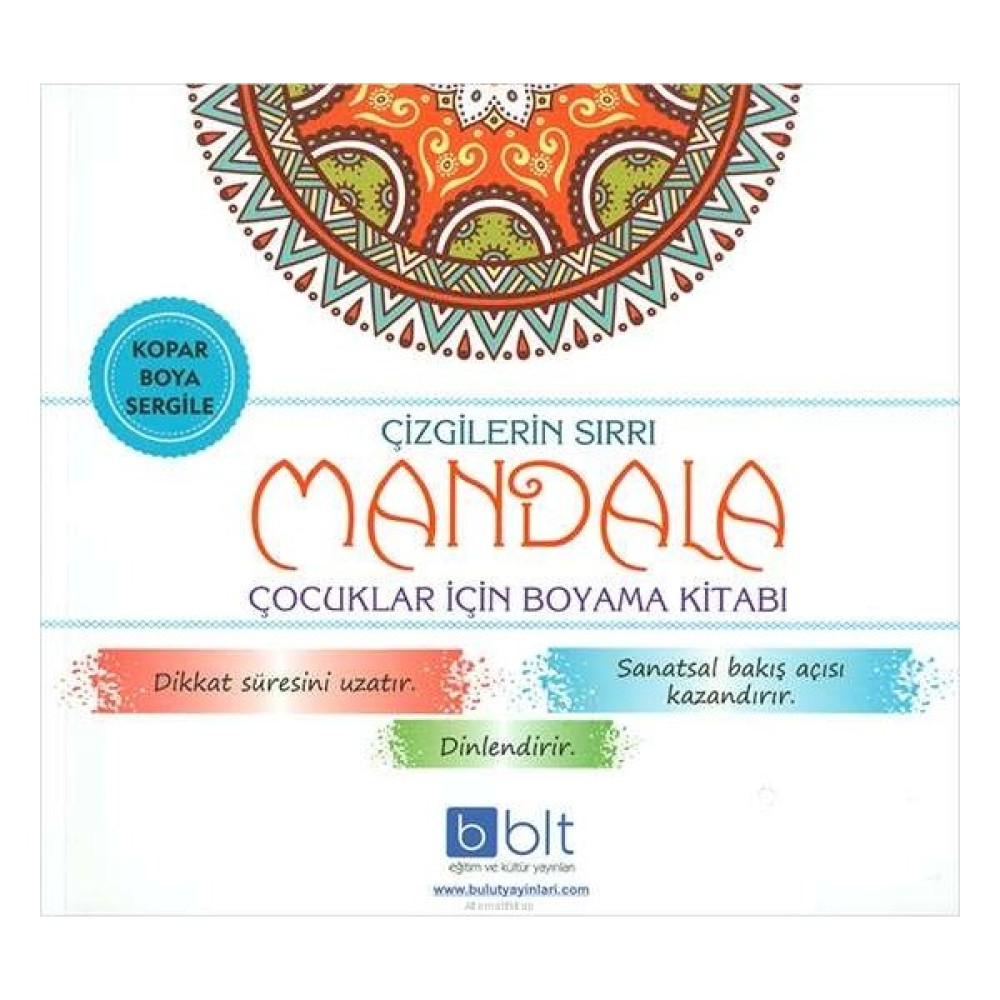 Çizgilerin Sırrı Çocuklar İçin Mandala Boyama Kitabı Aktivite & Eğitici Kitaplar Fiyatı