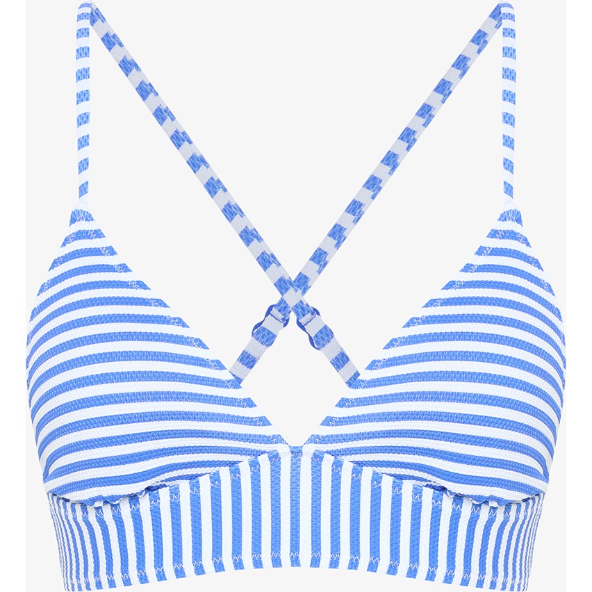 Çizgili Chiara Bralet Bikini Üstü Bikini Fiyatı