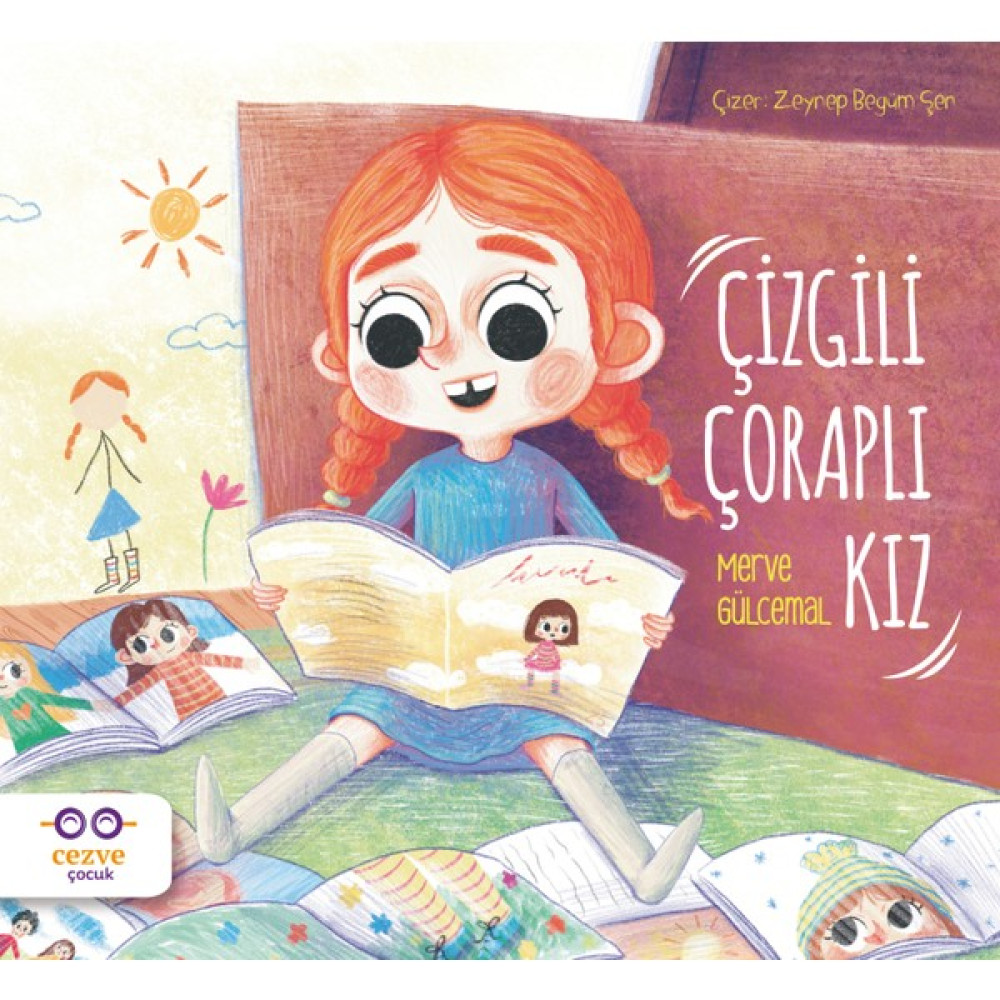 Çizgili Çoraplı Kız - Merve Gülcemal Çocuk Öykü Fiyatı