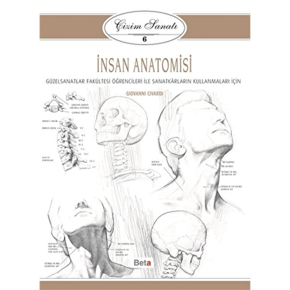 Çizim Sanatı 6 - İnsan Anatomisi - Giovanni Civardi Sanat Mimari Kitapları Fiyatı