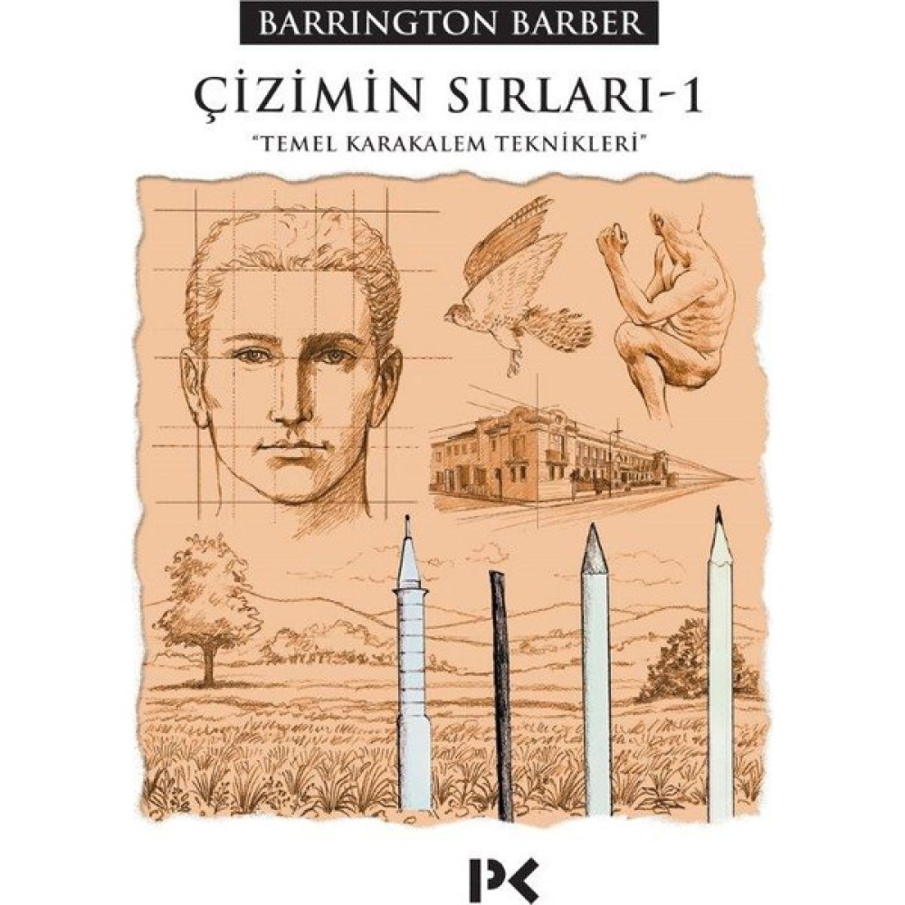 Çizimin Sırları – 1 Temel Karakalem Teknikleri - Barrington Barber Sanat Mimari Kitapları Fiyatı