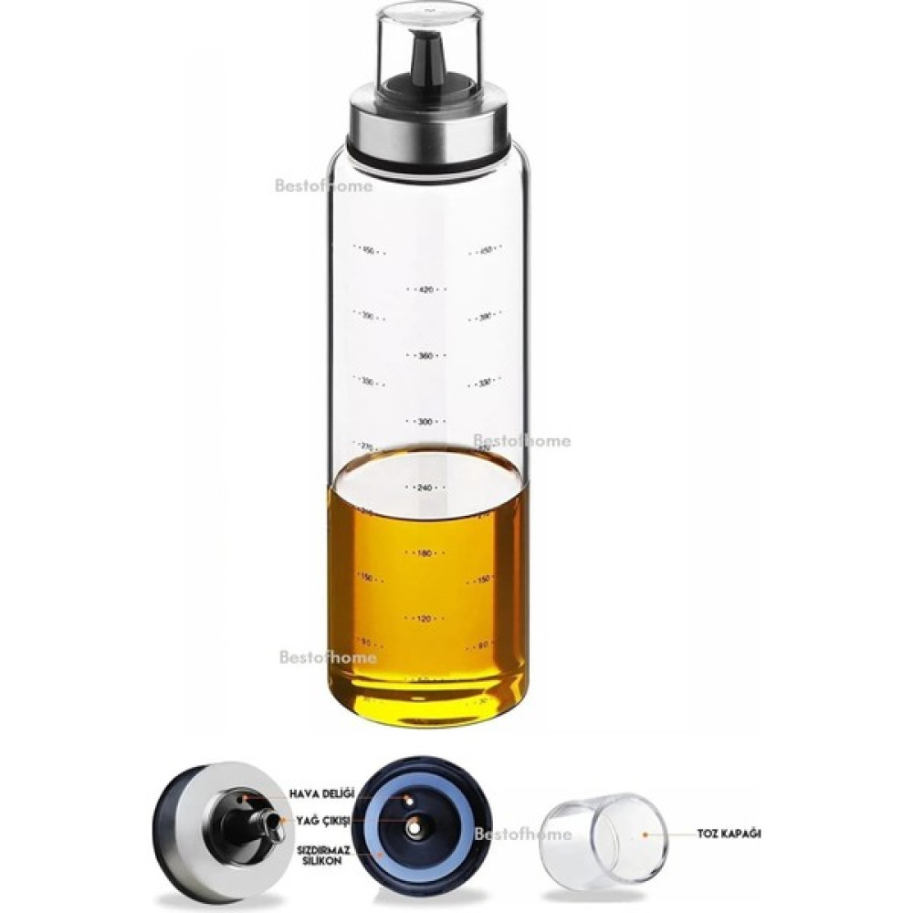 Ck House 500 ml Cam Damlatmaz Akıllı Yağlık Sirkelik Limonluk Yağdanlık Set (2 Adet) Mutfak Gereçleri Fiyatı
