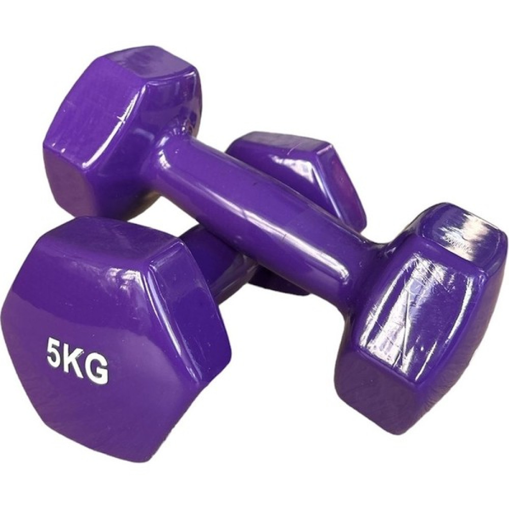 CK Spor Ckspor 5 kg x 2 Adet Köşeli Vinly Dambıl Seti Kaymaz Konforlu Dambıl Dambıllar & El / Ayak Ağırlıkları Fiyatı