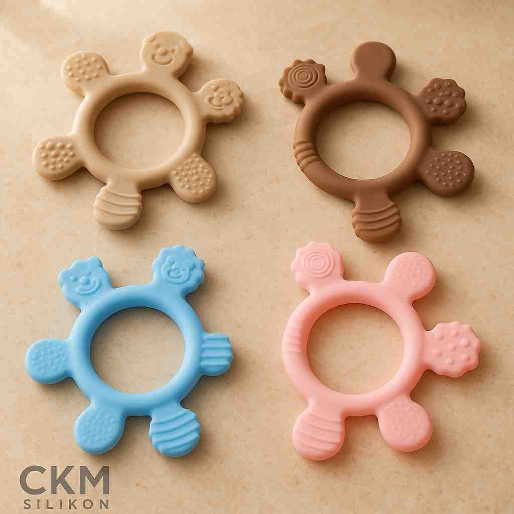CKM Silikon Parmak Diş Kaşıyıcı Bebek Dişlik - Kahverengi Diğer Fiyatı