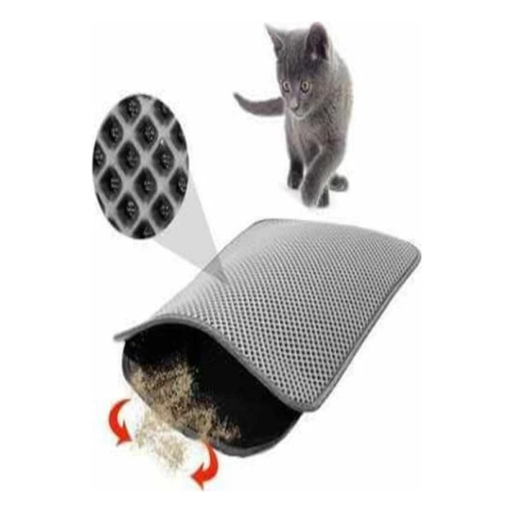 CKV Center Elekli Kedi Tuvalet Önü Paspası Kedi Kumu Paspası Delikli 60 x 45 cm Evcil Hayvan Ürünleri Fiyatı