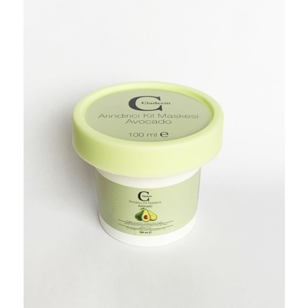 Claderm 100 ml Kova Kil Maskesi – Avocado Maskeler Fiyatı