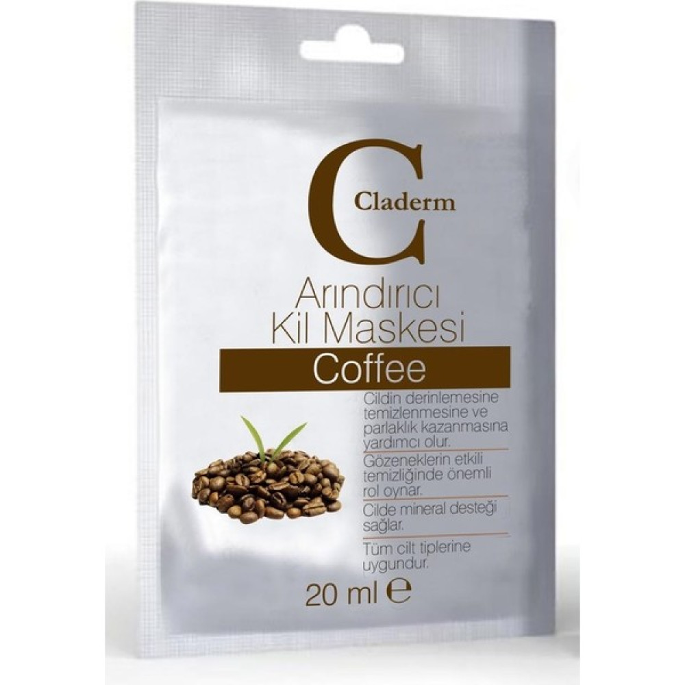 Claderm Coffee Kil Maskesi 20 ml Şase Maskeler Fiyatı
