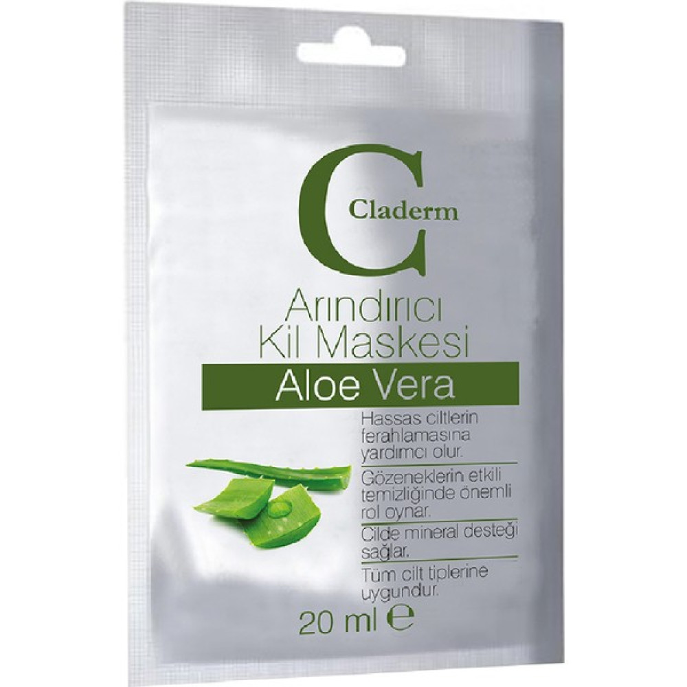Claderm Kil Maskesi 20 ml Sachet Aloe Vera Maskeler Fiyatı