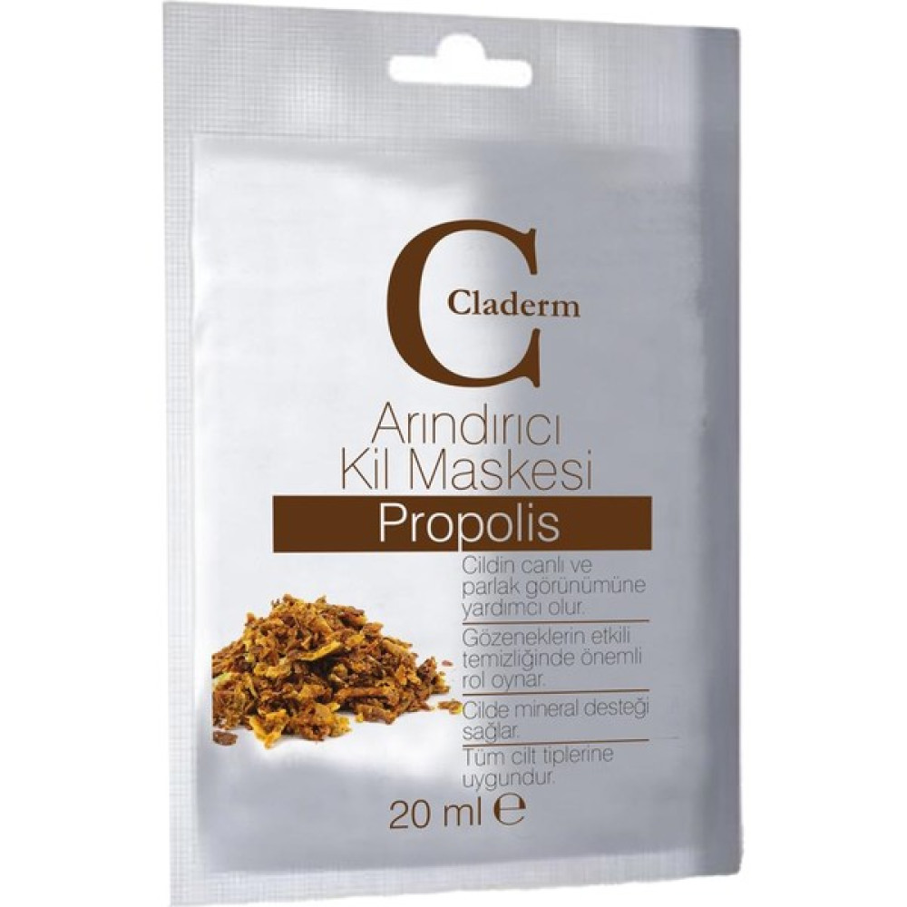 Claderm Kil Maskesi 20 ml Sachet – Propolis Maskeler Fiyatı