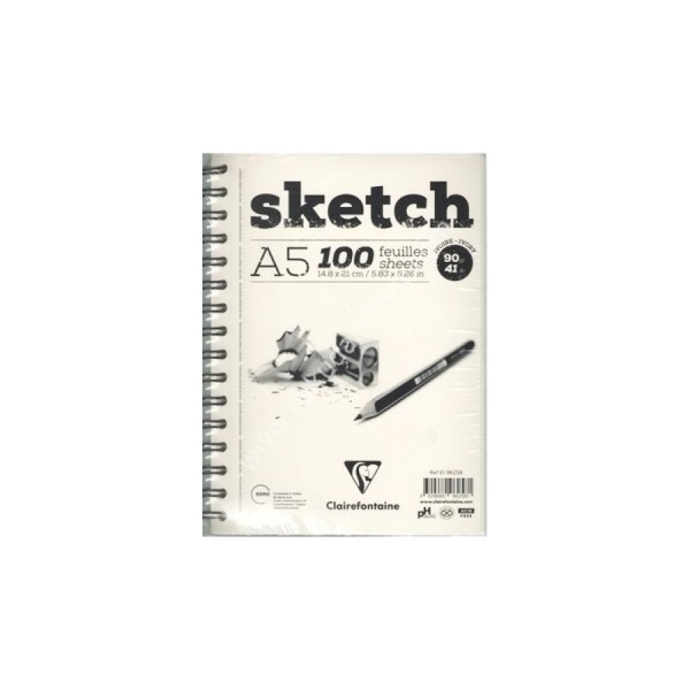 Clairefontaine Esquisse Sketch Ivory, Eskiz Defteri 100 Yaprak 90 Gr A5 Resim Defteri Fiyatı
