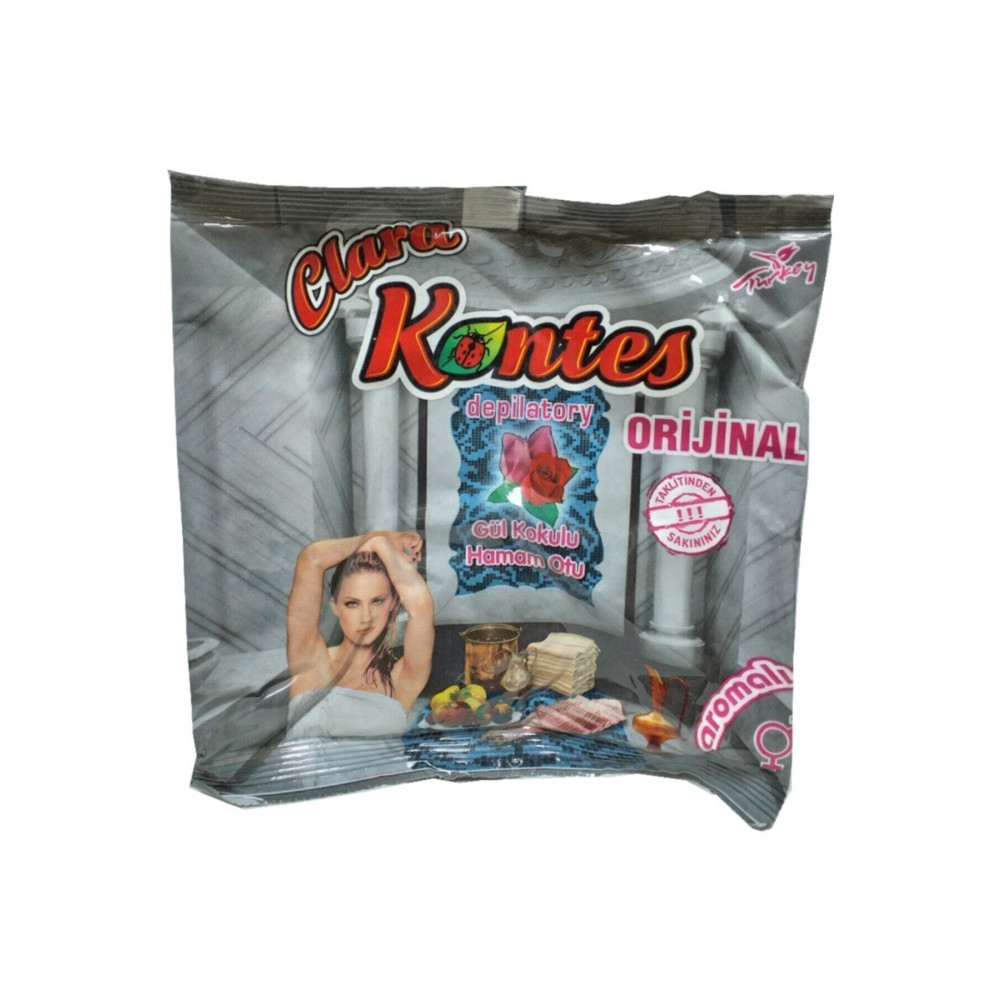 Clara kontes 10 Adet Hamam Otu Tozu Zırnık Otu Gül Kokulu Orijinal 175 gr Tüy Dökücüler ve Azaltıcılar Fiyatı