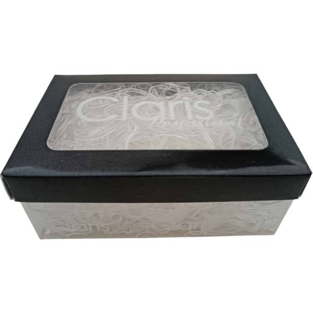 Claris 37011 Saç Örgü Lastiği 1 Paket Şeffaf Toka, Taç & Saç Bandı Fiyatı