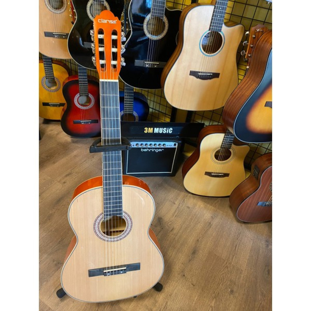 Clariss CCG-100 Klasik Gitar Ağaç Klasik Gitar - Naturel Klasik Gitarlar Fiyatı