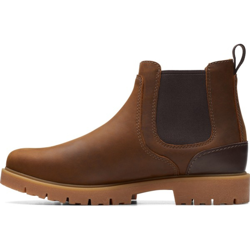 Clarks Deri Kahve Erkek Bot Rossdale Top Erkek Botları Fiyatı