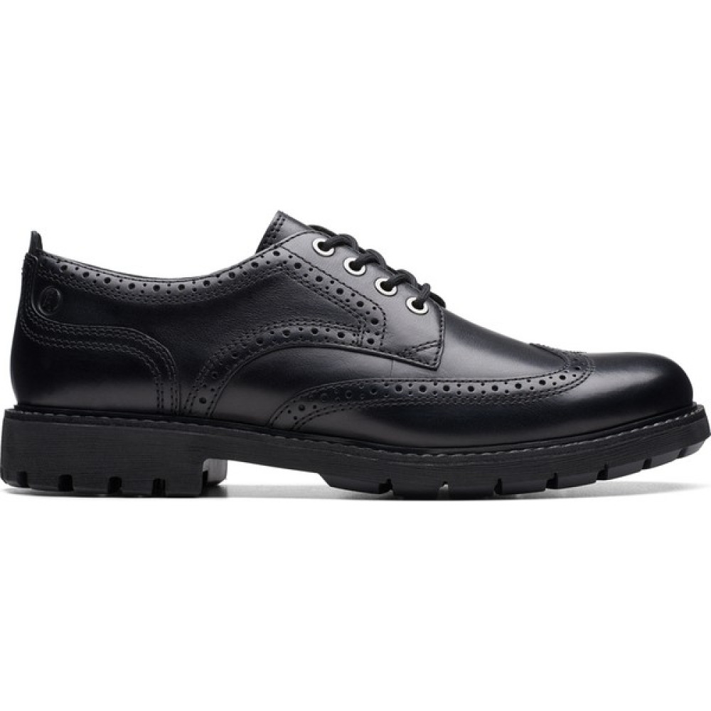 Clarks Deri Siyah Erkek Klasik Ayakkabı Batcombe Far Erkek Klasik Ayakkabılar Fiyatı