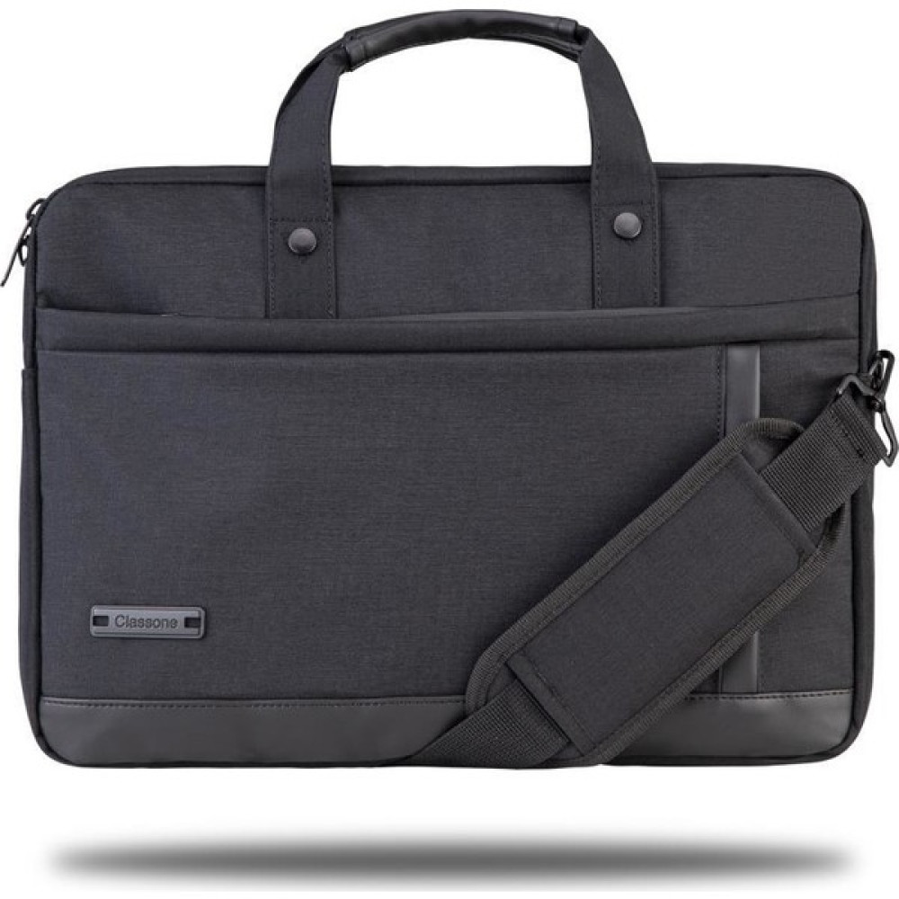 Classone Ravenna VP1500 15,6" Su geçirmez kumaş ve fermuar Laptop , Notebook, El Çantası-Siyah - Siyah Dizüstü Bilgisayar Aksesuarları Fiyatı