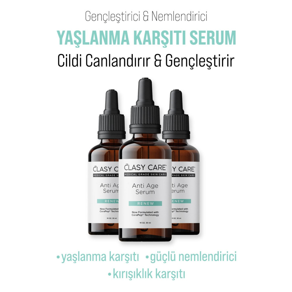 Clasy Care Anti Age Serum 30 Ml Cilt ve Yüz Bakımı Fiyatı
