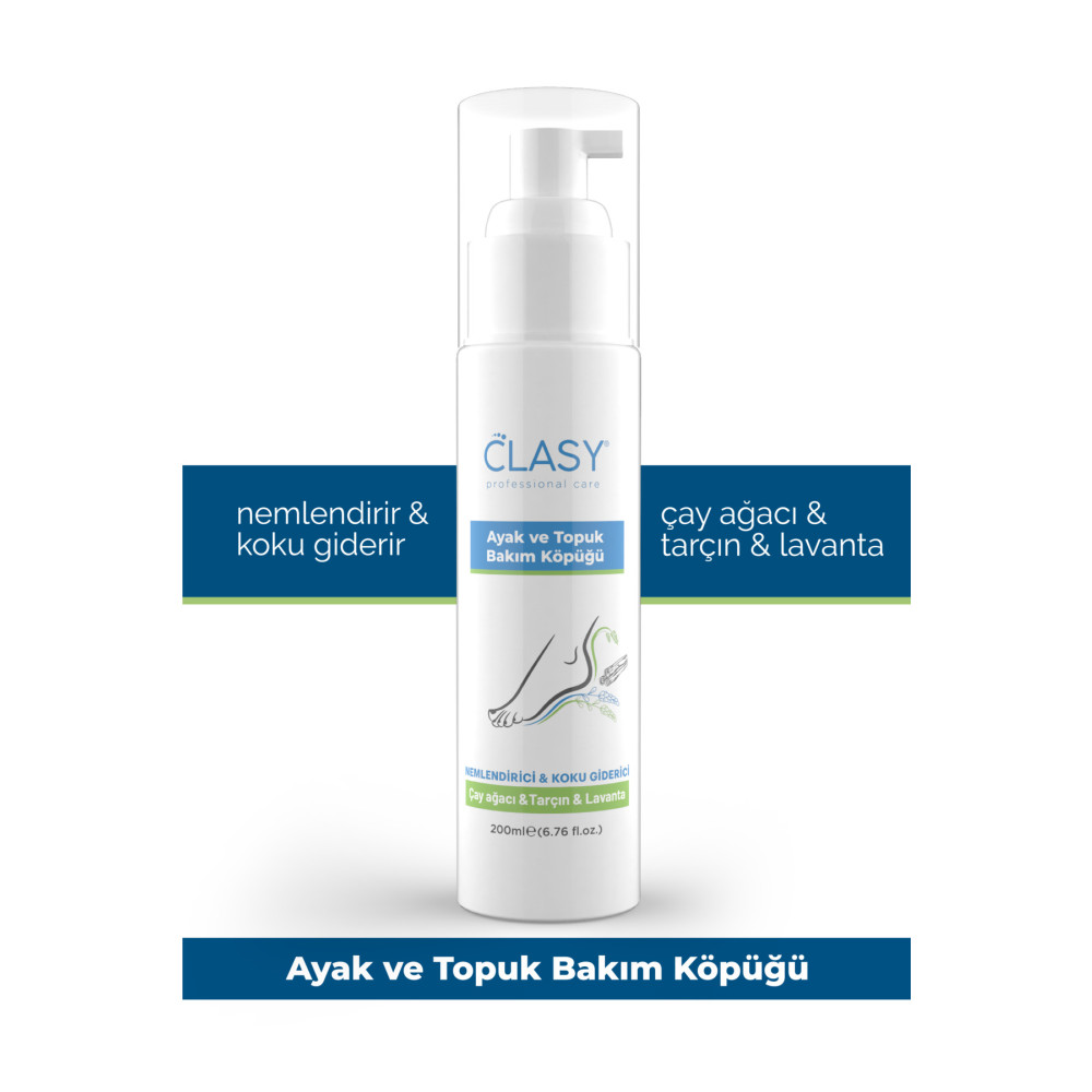 Clasy Care Ayak ve Topuk Bakım Köpüğü 200 mL Ayak Bakımı Fiyatı