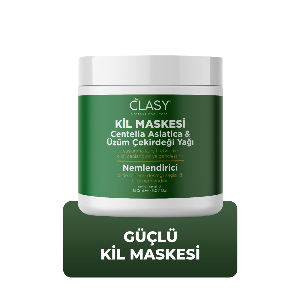 Clasy Care Care Clay Mask Centella Asiatica & Üzüm Çekirdeği 100 ml Cilt ve Yüz Bakımı Fiyatı