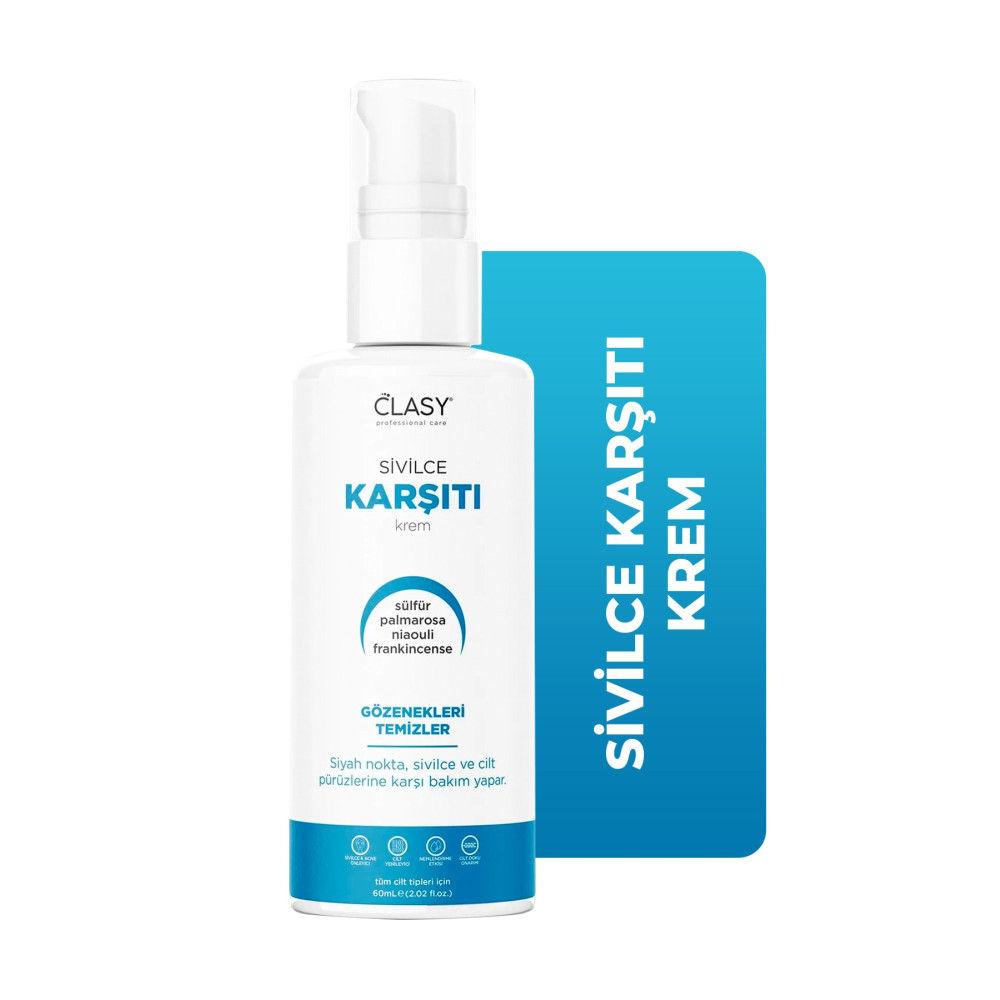 Clasy Care Care Sivilce Karşıtı Krem 60 Ml Cilt ve Yüz Bakımı Fiyatı