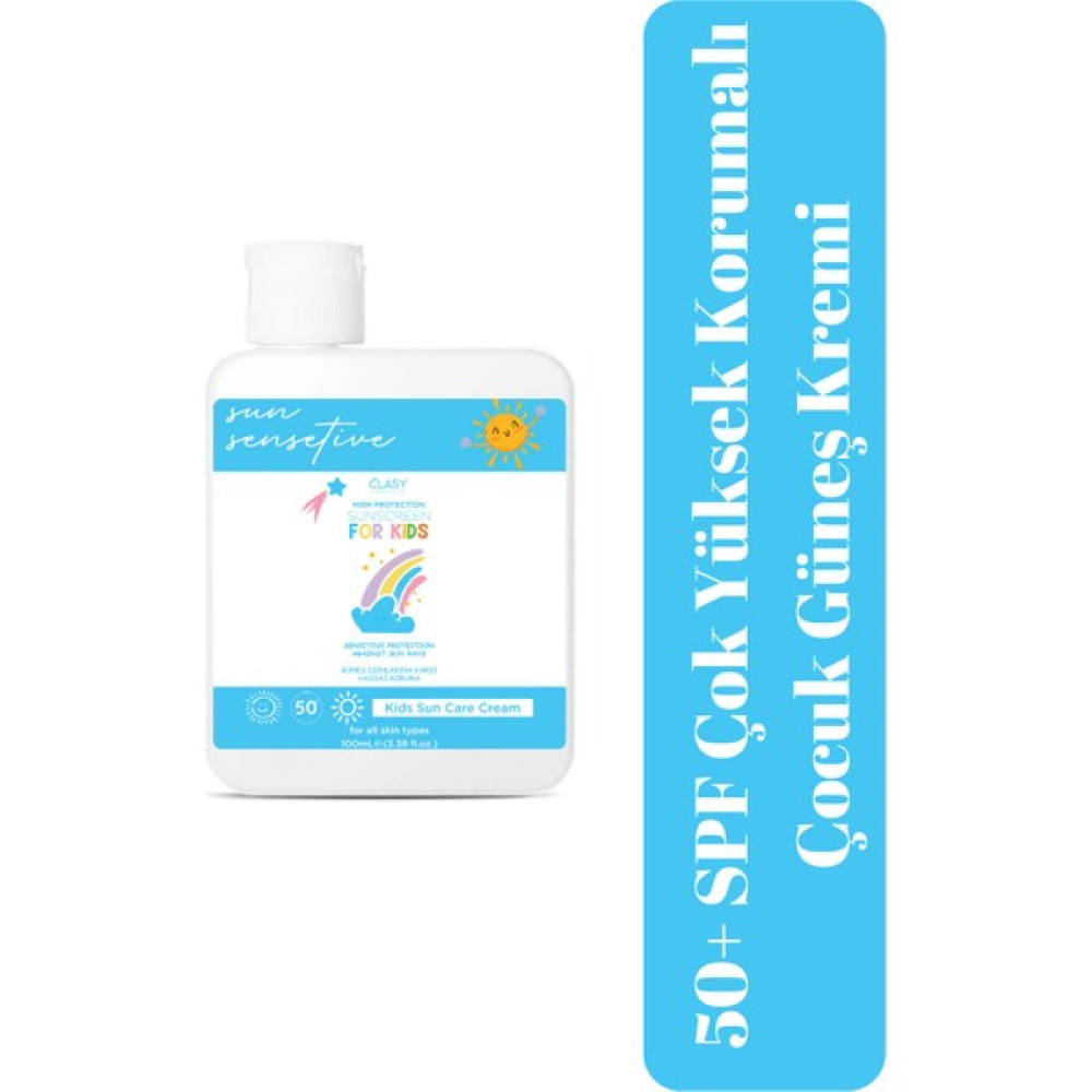 Clasy Care Çocuk +50 Spf Güneş Kremi 100 Ml Güneş Kremleri ve Losyonları Fiyatı
