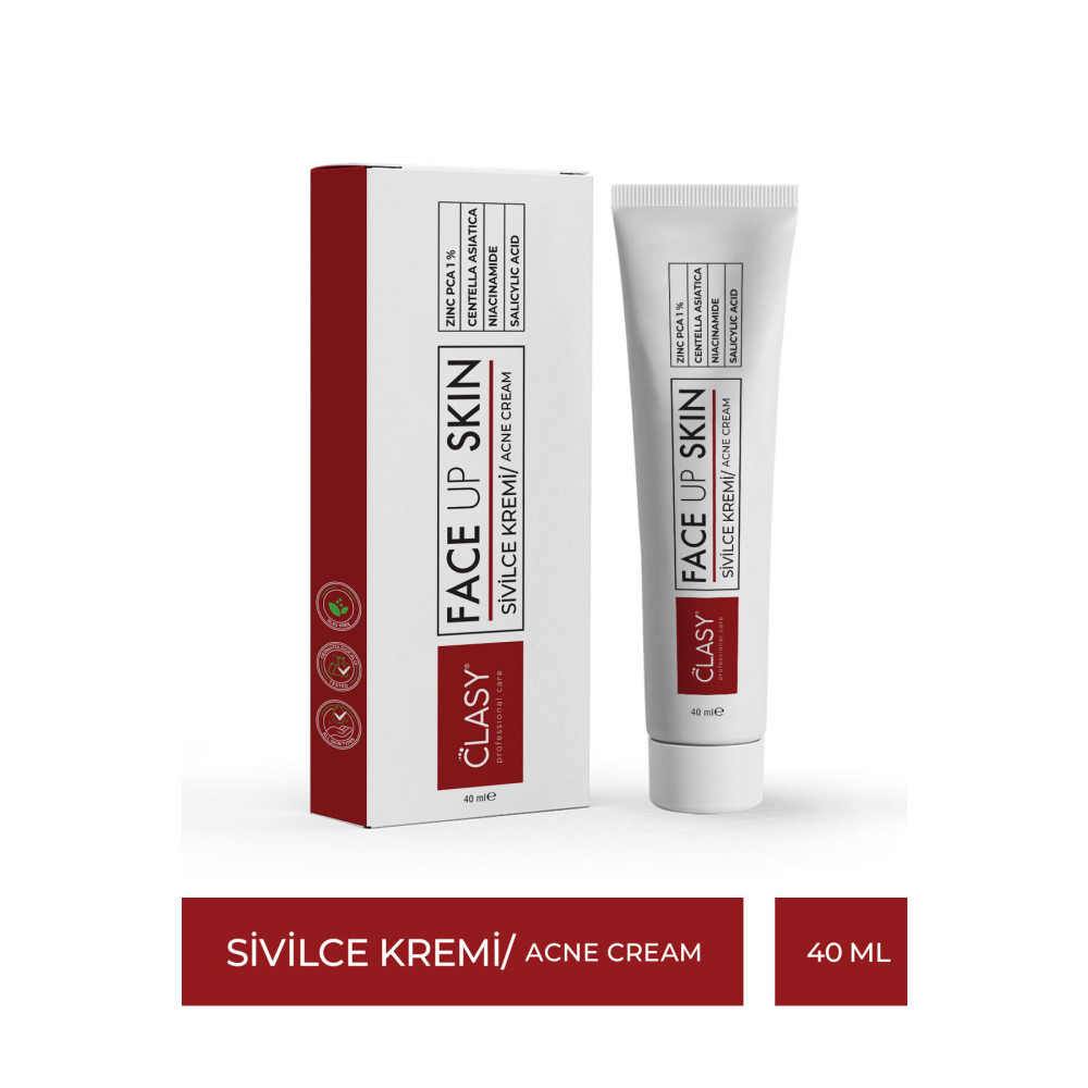 Clasy Care -face Up Skin Sivilce Kremi 40 Vücut Losyonu ve Nemlendiricileri Fiyatı