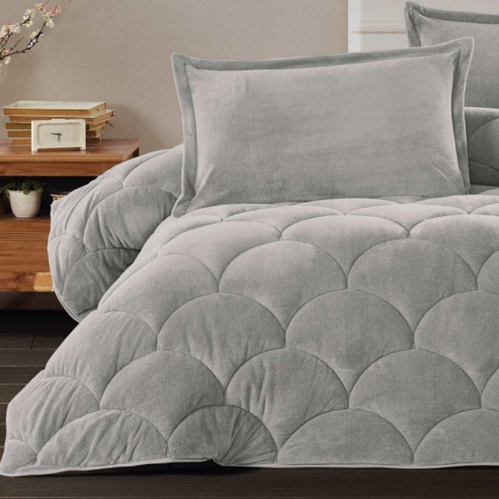 Clasy Çift Kişilik Wellsoft Yorgan Fluffy V13 Gri - 195 x 215 cm Yorgan Fiyatı