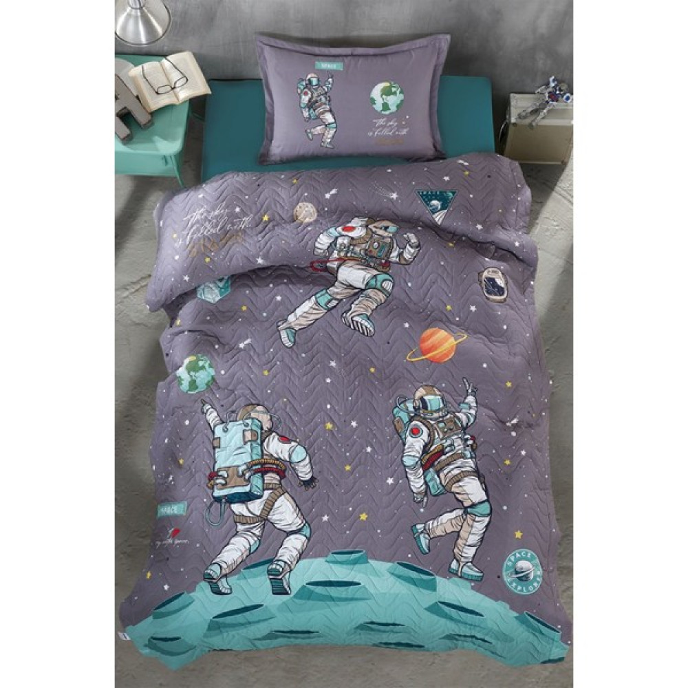 Clasy Genç Dört Mevsim Set Space Antrasit - 180 x 230 cm Nevresim Takımı Fiyatı