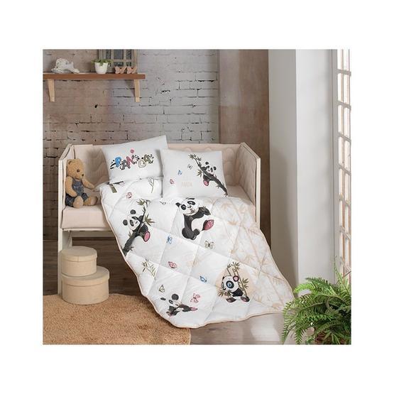 Clasy Panda %100 Pamuk Ranforce Bebek Uyku Seti