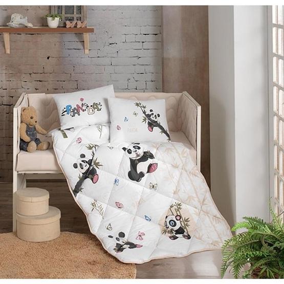 Clasy Panda %100 Pamuk Ranforce Bebek Uyku Seti