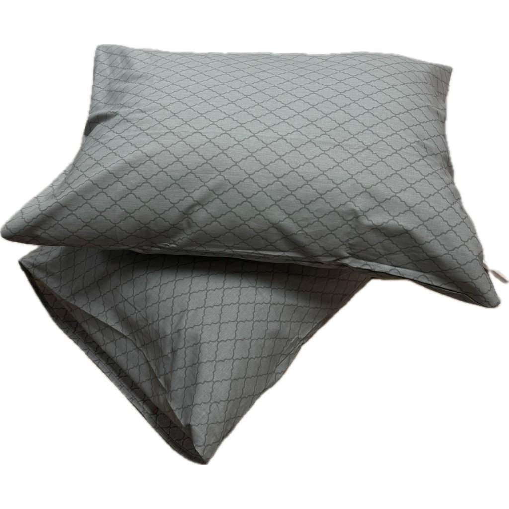 Clasy Ranforce %100 Pamuk 2 Adet Yastık Kılıfı Çizgili Desenli Yeşil - 50 x 70 Yastık Kılıfı Fiyatı
