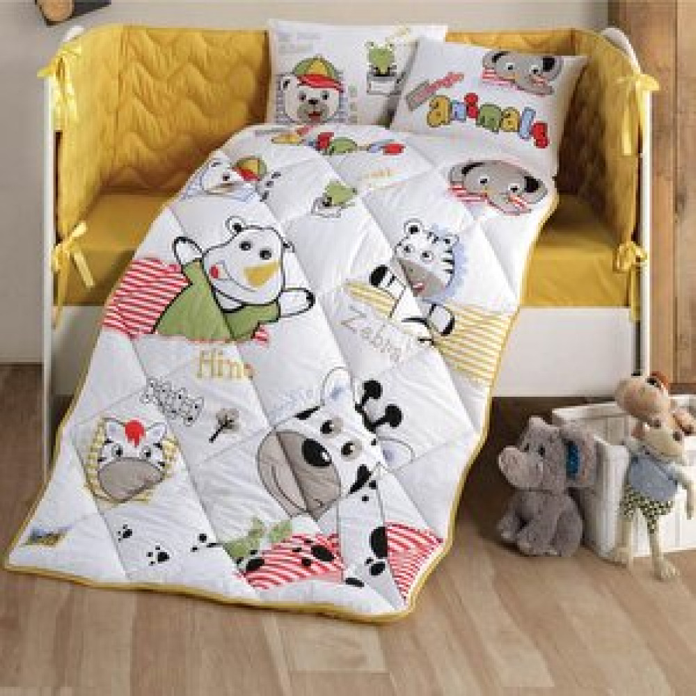 Clasy Ranforce Bebek Uyku Seti Animals V1 Sarı Bebek Uyku Seti Fiyatı